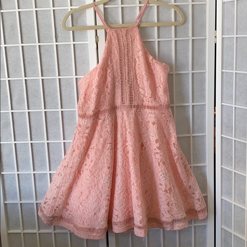 Cross Back Skater Dress